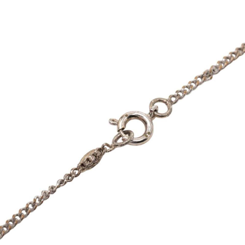 CHANEL White Logo Necklace - Picture 4 of 6